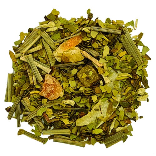 Песента на морето – зелено мате с папая и кокос