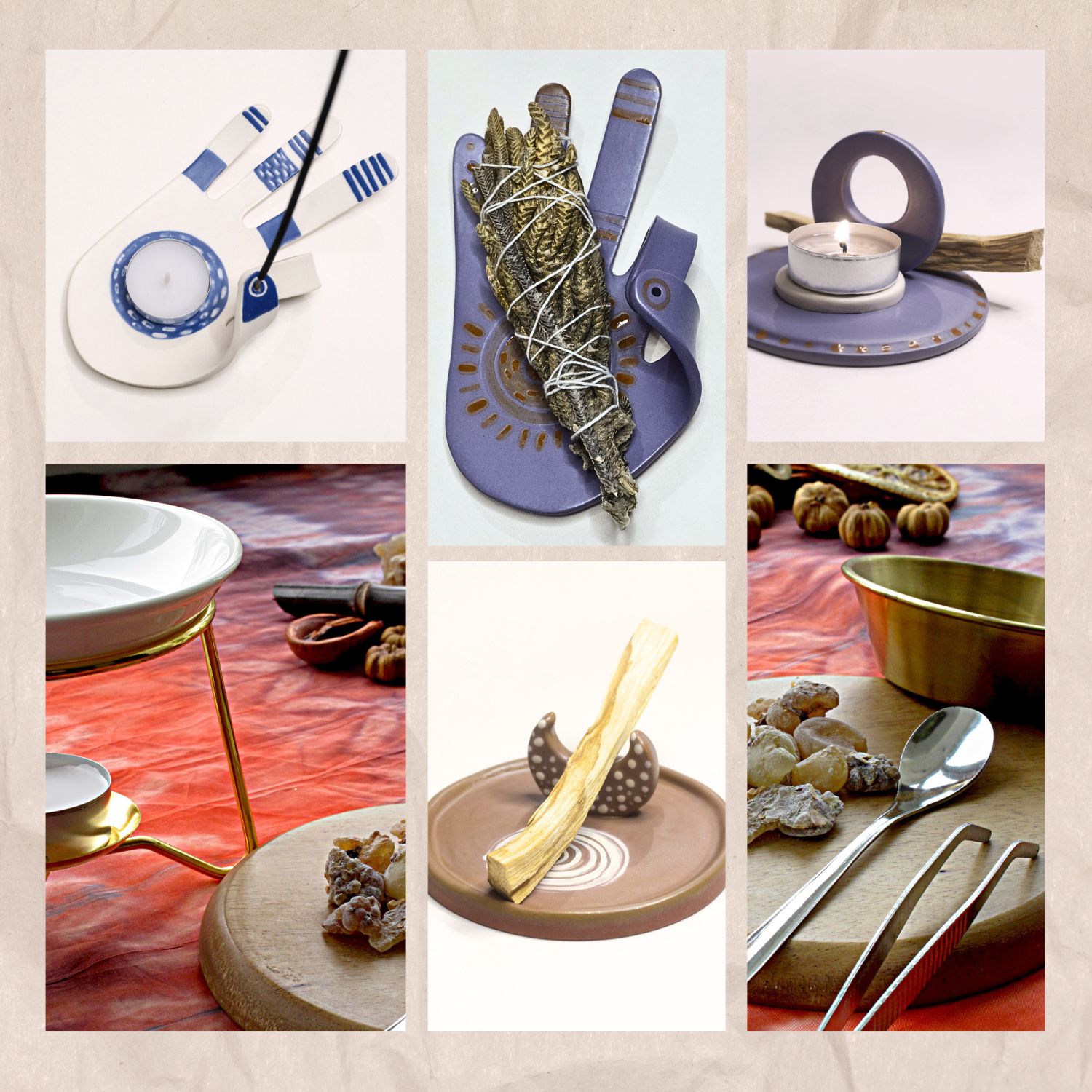 Авторски керамични поставки и изпарители